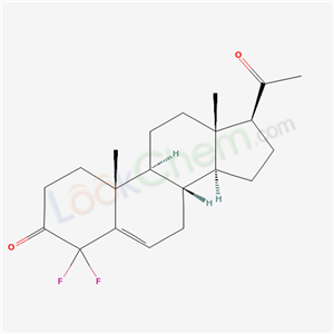 (8S,9S,10R,13R,14S,17S)-17-acetyl-4,4-difluoro-10,13-dimethyl-2,7,8,9,11,12,14,15,16,17-decahydro-1H-cyclopenta[a]phenanthren-3-one cas  1766-05-8