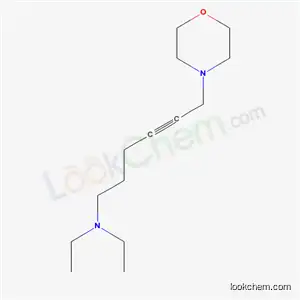 Molecular Structure of 6628-91-7 (N,N-diethyl-6-(morpholin-4-yl)hex-4-yn-1-amine)