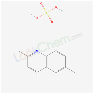 sulfuric acid; 2,4,6-trimethylquinoline cas  49722-76-1