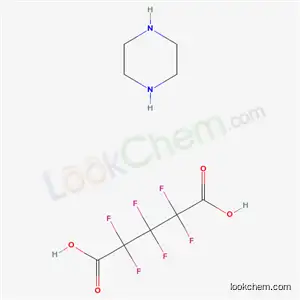 Molecular Structure of 1652-47-7 (hexafluoropentanedioic acid - piperazine (1:1))