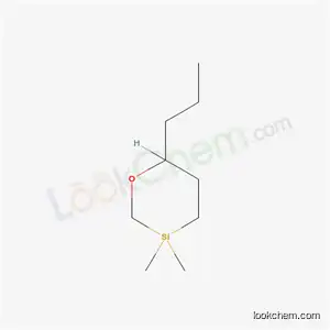 Molecular Structure of 17869-37-3 (3,3-dimethyl-6-propyl-1,3-oxasilinane)