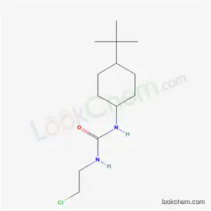 Molecular Structure of 13908-17-3 (1-(4-tert-butylcyclohexyl)-3-(2-chloroethyl)urea)