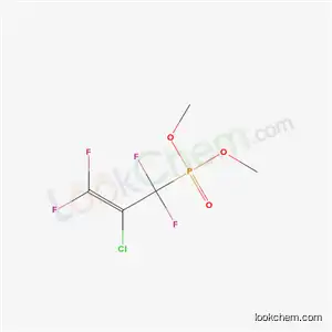 Molecular Structure of 10075-13-5 (dimethyl (2-chloro-1,1,3,3-tetrafluoroprop-2-en-1-yl)phosphonate)