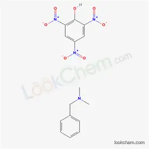 Molecular Structure of 5353-69-5 (2,4,6-trinitrophenol - N,N-dimethyl-1-phenylmethanamine (1:1))