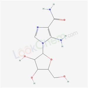 5-amino-1-[3,4-dihydroxy-5-(hydroxymethyl)oxolan-2-yl]imidazole-4-carboxamide cas  37642-57-2