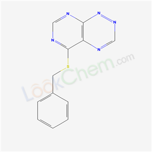 5-benzylsulfanyl-2,4,7,9,10-pentazabicyclo[4.4.0]deca-2,4,7,9,11-pentaene cas  21308-98-5