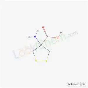 Molecular Structure of 32418-97-6 (4-Amino-1,2-dithiolane-4-carboxylic acid)