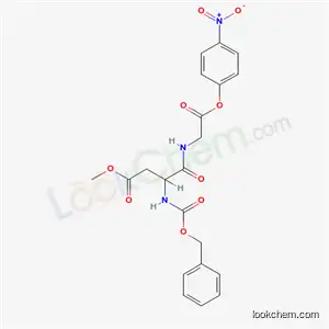 Molecular Structure of 13574-76-0 (methyl 3-{[(benzyloxy)carbonyl]amino}-4-{[2-(4-nitrophenoxy)-2-oxoethyl]amino}-4-oxobutanoate (non-preferred name))