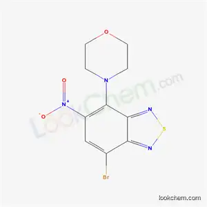 Molecular Structure of 5789-54-8 (7-bromo-4-morpholin-4-yl-5-nitro-2,1,3-benzothiadiazole)