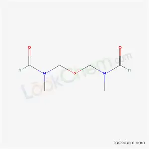 Molecular Structure of 5129-83-9 (N-[(formyl-methyl-amino)methoxymethyl]-N-methyl-formamide)