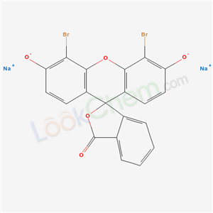 disodium 2-(4,5-dibromo-6-oxido-3-oxoxanthen-9-yl)benzoate