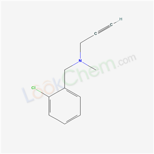 Benzenemethanamine, 2-chloro-N-methyl-N-2-propynyl-, hydrochloride