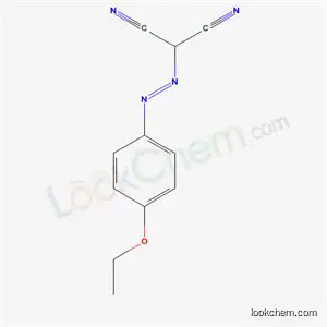 Molecular Structure of 6017-30-7 ([(E)-(4-ethoxyphenyl)diazenyl]propanedinitrile)