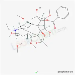 Molecular Structure of 6055-69-2 (aconitine hydrochloride)