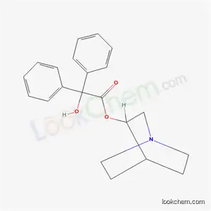 Molecular Structure of 4478-53-9 (Benzilic acid, 3-quinuclidinyl ester, (+-)-)