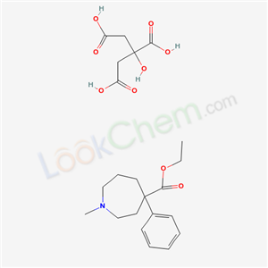 ethyl 1-methyl-4-phenylazepane-4-carboxylate;2-hydroxypropane-1,2,3-tricarboxylic acid