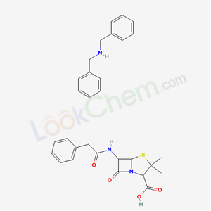 N-benzyl-1-phenylmethanamine;3,3-dimethyl-7-oxo-6-[(2-phenylacetyl)amino]-4-thia-1-azabicyclo[3.2.0]heptane-2-carboxylic acid