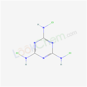 1,3,5-Triazine-2,4,6-triamine, N,N,N(or N,N,N)-trichloro-