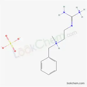 2-{[(E)-amino(ammonio)methylidene]amino}-N-benzyl-N-methylethanaminium sulfate