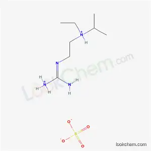 N-(2-{[(E)-amino(ammonio)methylidene]amino}ethyl)-N-ethylpropan-2-aminium sulfate