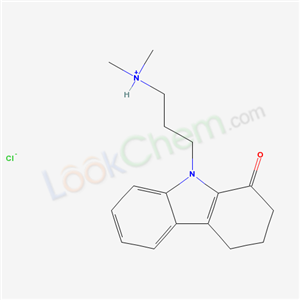 dimethyl-[3-(1-oxo-3,4-dihydro-2H-carbazol-9-yl)propyl]azanium chloride