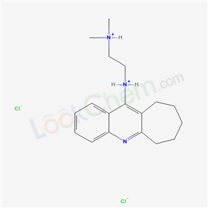 2-(dimethylazaniumyl)ethyl-(7,8,9,10-tetrahydro-6H-cyclohepta[b]quinolin-11-yl)azanium dichloride