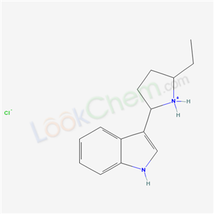 3-(5-ethylpyrrolidin-1-ium-2-yl)-1H-indole chloride