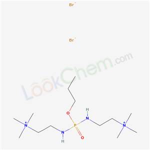 trimethyl-[2-[[propoxy-[2-(trimethylazaniumyl)ethylamino]phosphoryl]amino]ethyl]azanium dibromide