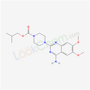2-methylpropyl 4-(4-amino-6,7-dimethoxyquinazolin-2-yl)piperazine-1-carboxylate