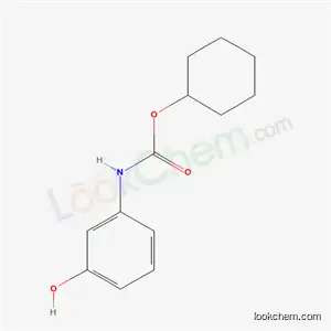 Molecular Structure of 19972-87-3 (N-(3-Hydroxyphenyl)carbamic acid cyclohexyl ester)