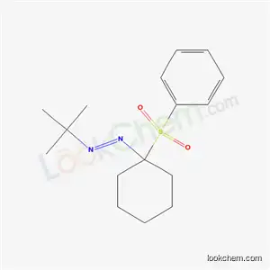 Molecular Structure of 57909-56-5 ((E)-1-tert-butyl-2-[1-(phenylsulfonyl)cyclohexyl]diazene)