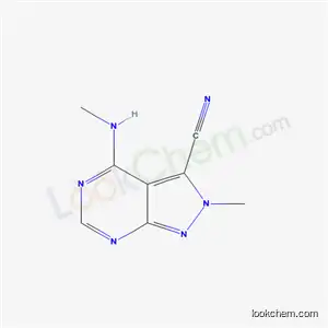 2-Methyl-4-(methylamino)pyrazolo[3,4-d]pyrimidine-3-carbonitrile