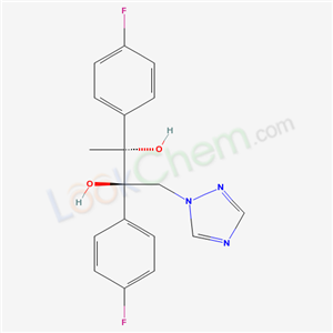 2,3-Butanediol, 2,3-bis(4-fluorophenyl)-1-(1H-1,2,4-triazol-1-yl)-, (2R,3R)-