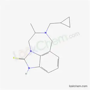 Imidazo(4,5,1-jk)(1,4)benzodiazepine-2(1H)-thione, 6-(cyclopropylmethyl)-4,5,6,7-tetrahydro-5-methyl-