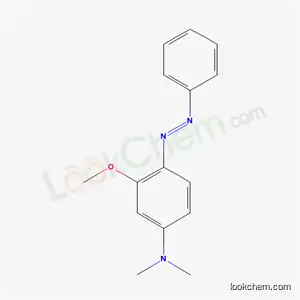 Molecular Structure of 148-94-7 (3-methoxy-N,N-dimethyl-4-[(E)-phenyldiazenyl]aniline)