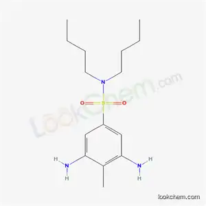 Molecular Structure of 80198-26-1 (2,6-diamino-N,N-dibutyltoluene-4-sulphonamide)