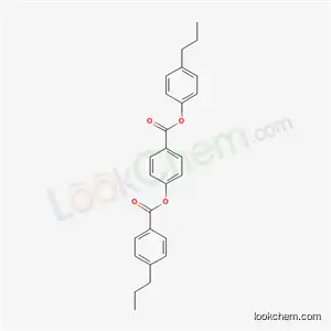 Molecular Structure of 82350-07-0 (4-[(4-propylphenoxy)carbonyl]phenyl 4-propylbenzoate)