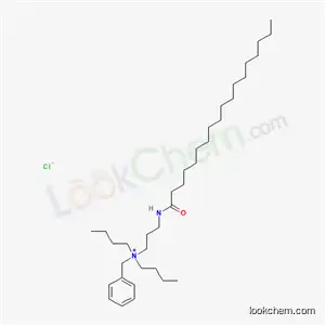 Molecular Structure of 82799-32-4 (benzyldibutyl[3-[(1-oxooctadecyl)amino]propyl]ammonium chloride)