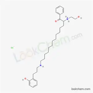 Molecular Structure of 82866-92-0 ((2-hydroxyethyl)[11-[(2-hydroxyphenethyl)methylamino]undecyl]methylphenacylammonium chloride)