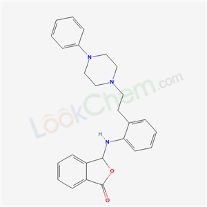 3-({2-[2-(4-phenylpiperazin-1-yl)ethyl]phenyl}amino)-2-benzofuran-1(3H)-one