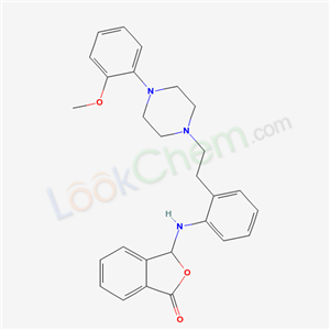 3-[(2-{2-[4-(2-methoxyphenyl)piperazin-1-yl]ethyl}phenyl)amino]-2-benzofuran-1(3H)-one