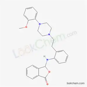 3-((2-(2-(4-(2-Methoxyphenyl)-1-piperazinyl)ethyl)phenyl)amino)-1(3H)-isobenzofuranone