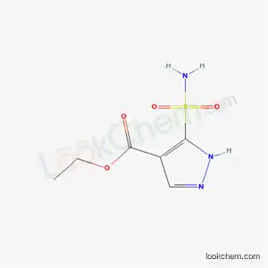 Molecular Structure of 96543-07-6 (ethyl 5-sulfamoyl-1H-pyrazole-4-carboxylate)