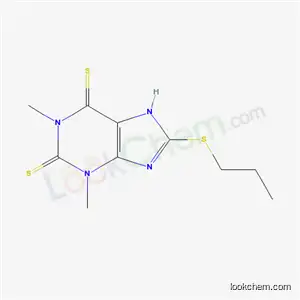 Theophylline, 8-(propylthio)dithio-