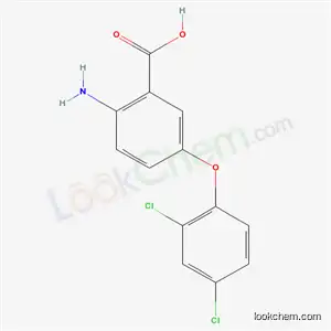 Molecular Structure of 59216-76-1 (2-amino-5-(2,4-dichlorophenoxy)benzoic acid)
