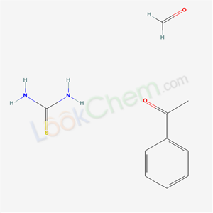 formaldehyde; 1-phenylethanone; thiourea
