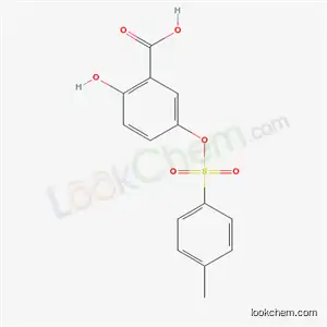 Benzoic acid, 2-hydroxy-5-(((4-methylphenyl)sulfonyl)oxy)-