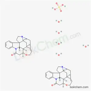 Sulfuric acid--strychnidin-10-one--water (1/2/5)