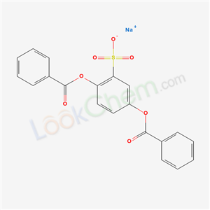 sodium 2,5-bis[(phenylcarbonyl)oxy]benzenesulfonate