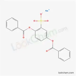 Molecular Structure of 55779-15-2 (sodium 2,5-bis[(phenylcarbonyl)oxy]benzenesulfonate)